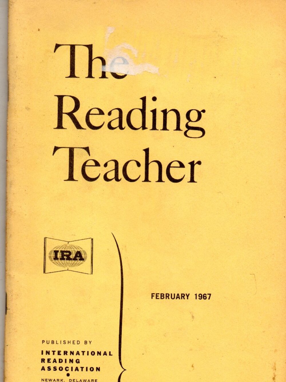 Reading Teacher Journal - February 1967